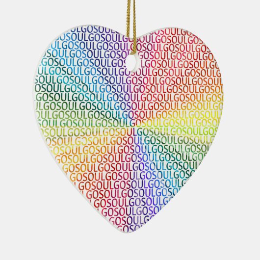 Go Soul! Keramisch Ornament (Rechts)