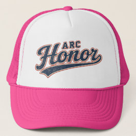 GO SPORTS! ARC Honor Schuim Truckershoed - ROZE! Trucker Pet
