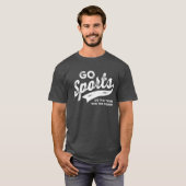 Go Sports - Doe het ding winnen van de punten T-shirt (Voorkant volledig)