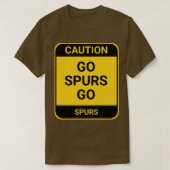 GO SPURS GO T-SHIRT (Design voorkant)