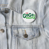 Go squeeZ logo Ronde Button 5,7 Cm (In situ)