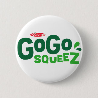 Go squeeZ logo Ronde Button 5,7 Cm