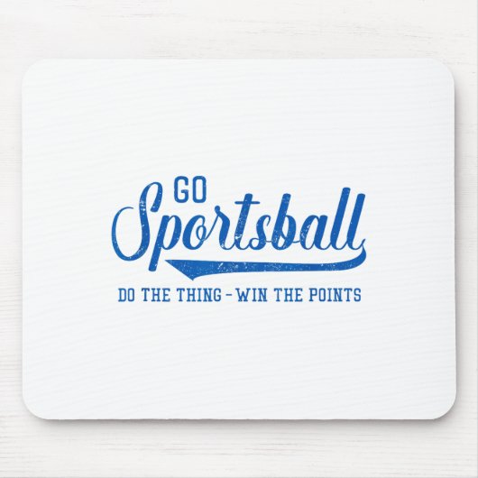 Go Srtsball! Do The Thing Win The Ints - Funny Srt Muismat (Voorkant)