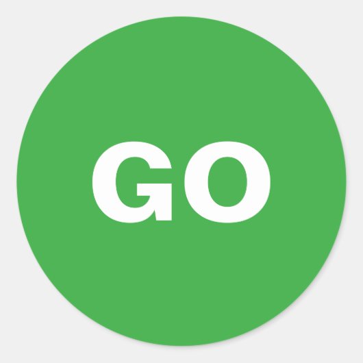 Go Sticker (Voorkant)