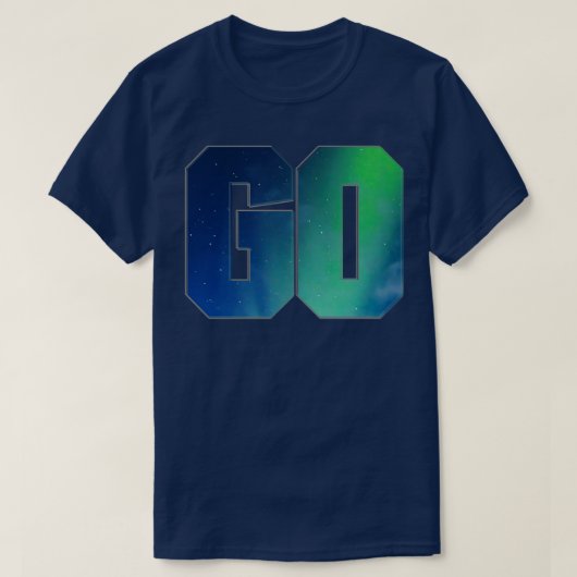 GO T-SHIRT (Design voorkant)