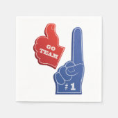 Go Team papieren servetten (Voorkant)