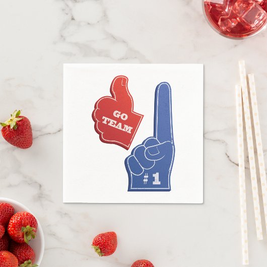 Go Team papieren servetten