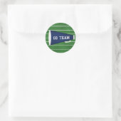 Go Team Ronde Sticker (Tas)