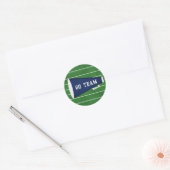 Go Team Ronde Sticker (Envelop)
