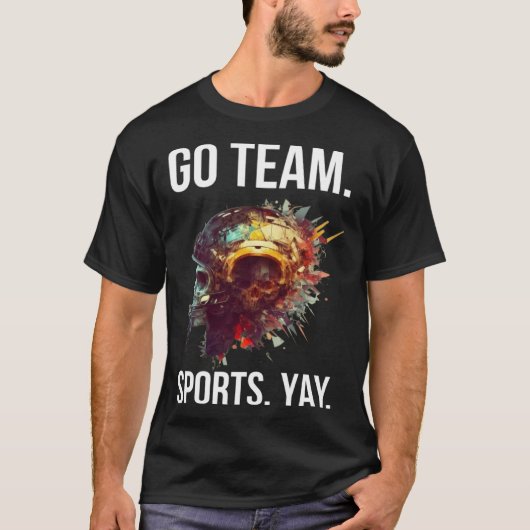 Go Team Sports Yay 4 T-shirt (Voorkant)