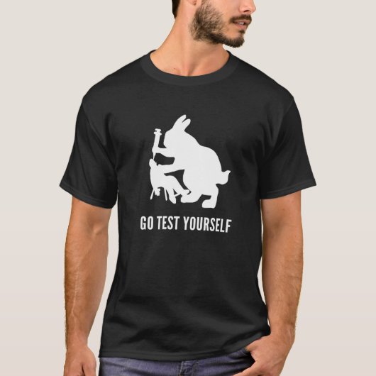 Go Test Yourself Zoologist T-shirt (Voorkant)