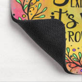  "Go the Extra Mile"-Inspirerend Muismat (Hoek)