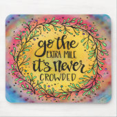  "Go the Extra Mile"-Inspirerend Muismat (Voorkant)