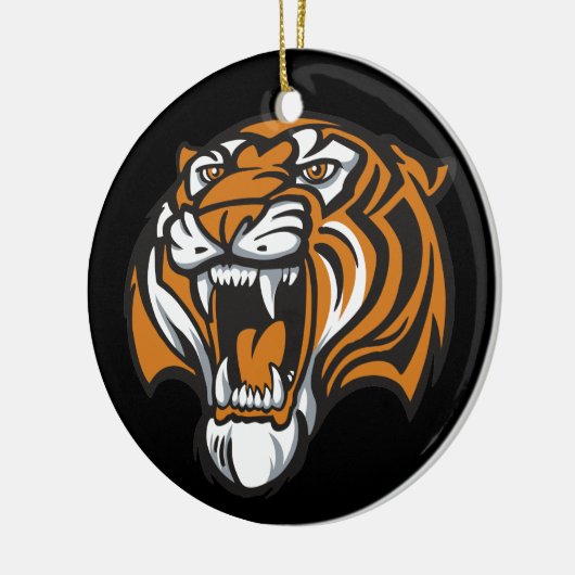 Go Tiger - Afstuderen - SRF Keramisch Ornament (Links)