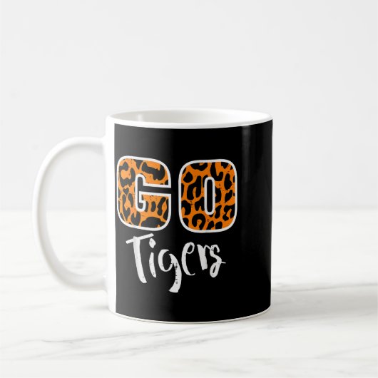 Go Tiger Men Women Kids Girls Youth Boys Teen  Koffiemok (Links)