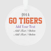 Go Tiger Ornament - SRF (achterkant)