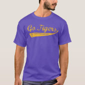 Go Tigers  (Gold) T-shirt (Voorkant)