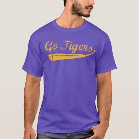Go Tigers (Gold) T-shirt (Voorkant)