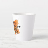 Go Time – Motivatie Quote Design voor de Fearle Latte Mok (Voorkant)