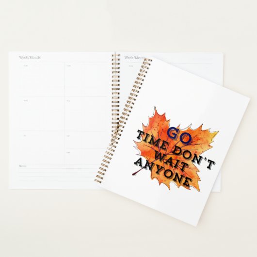 Go Time – Motivatie Quote Design voor de Fearle Planner (Display)