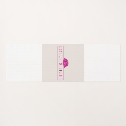 Go To Work, Come Home, Drink Wine, Feel Zen Yogamat (Achterkant (horizontaal))