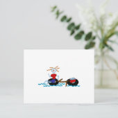 Go Tubing Briefkaart (Staand voorkant)