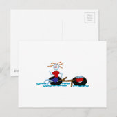 Go Tubing Briefkaart (Voorkant / Achterkant)