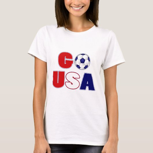 Go USA Soccer T-shirt (Voorkant)
