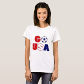 Go USA Soccer T-shirt (Voorkant volledig)