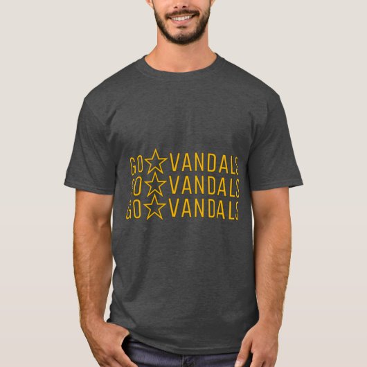 Go Vandals T-shirt (Voorkant)