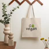 Go Vegan Canvas tas