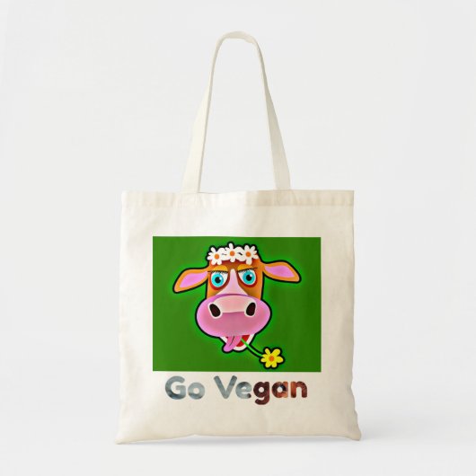 Go vegan collectie - BAGS Tote Bag (Voorkant)