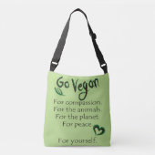 GO-VEGAN CROSSBODY TAS (Voorkant)