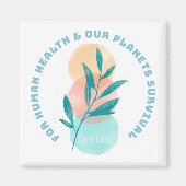 Go Vegan Magneet (Voorkant)