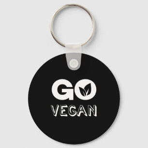 Go Vegan Plant based Nutrition Veganisme Sleutelhanger