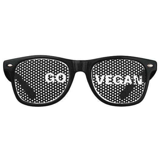 Go Vegan Shades Retro Zonnebril (Voorkant)
