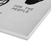 Go Vegan Snijplank (Hoek)