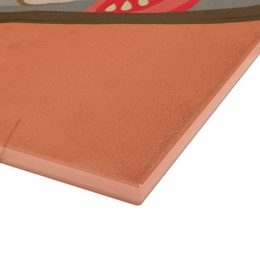 Go Vegan Snijplank (Hoek)