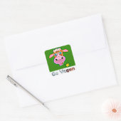 Go vegan sticker (Envelop)