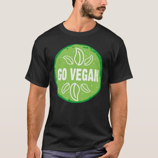 Go Vegan T-shirt (Voorkant)