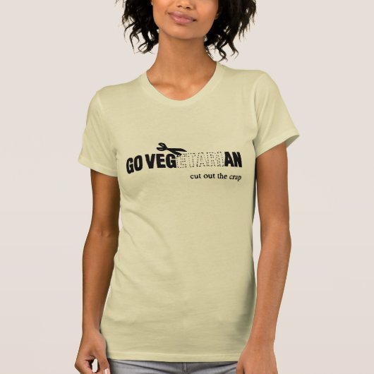 Go Vegan T-shirt (Voorkant)
