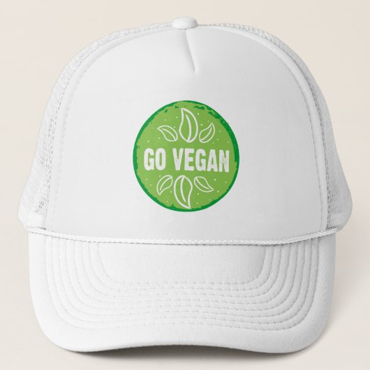 Go Vegan Trucker Pet (Voorkant)