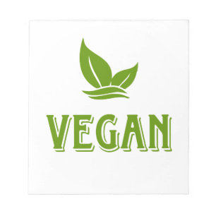 Go Vegan, vegan, veggie, vegetariër, Notitieblok