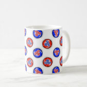 Go Vote Pins Coffee Mug Koffiemok (Voorkant rechts)