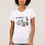 Go West! 西遊記 T-shirt (Voorkant)