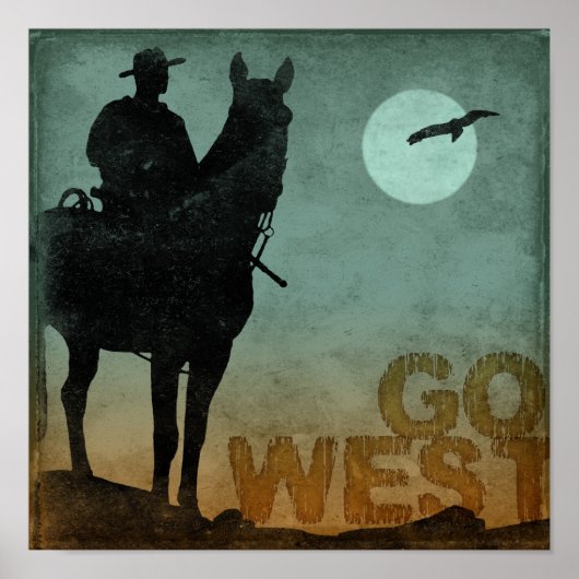 Go West Poster (Voorkant)