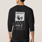 GO Wild Black Sweatshirt (Achterkant)