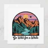 Go Wild For A While - Natuur Adventure (Voorkant / Achterkant)