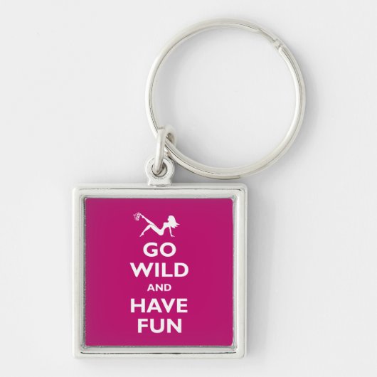Go Wild Sleutelhanger (Voorkant)