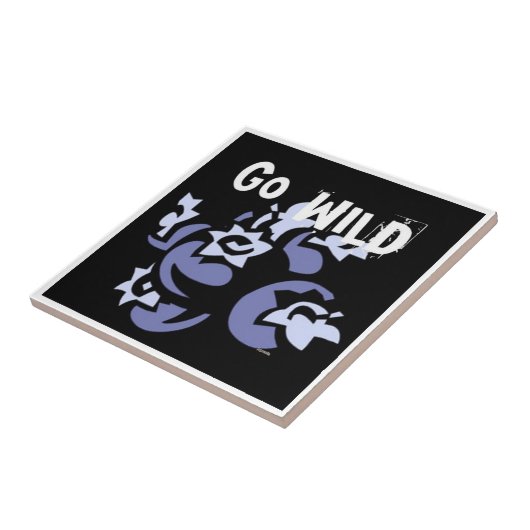 Go Wild Tegel Tegeltje (Zijkant)